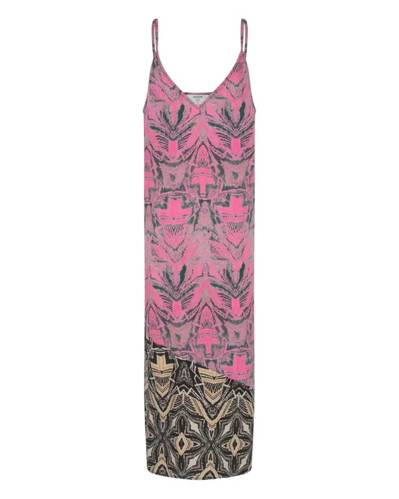 One Teaspoon Kaleidoscope printed midi dress - Rosa Rosa