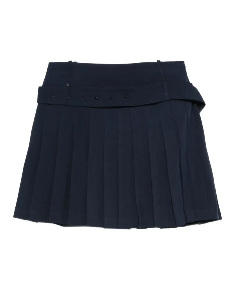 Stine Goya Faltenrock mit Gürtel - Blau Blau