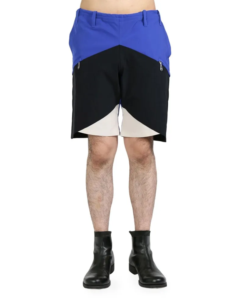 Asics logo-print shorts - Blau Blau