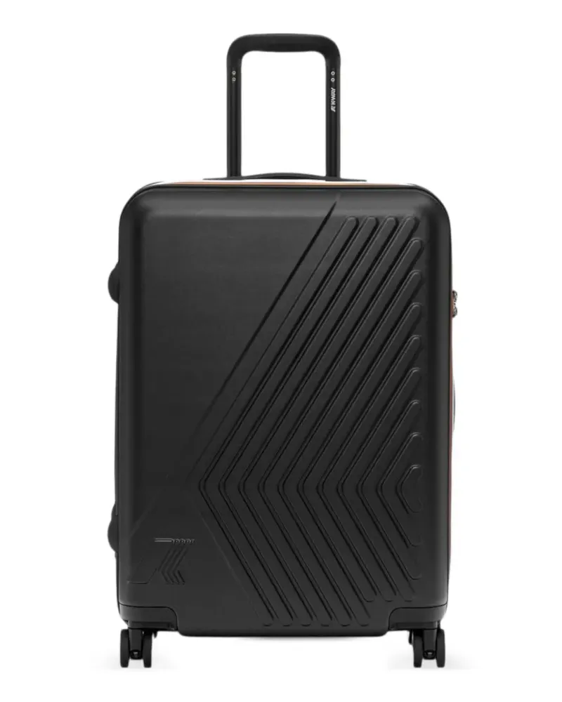 K-Way medium Eudoxieur logo luggage - Schwarz Schwarz