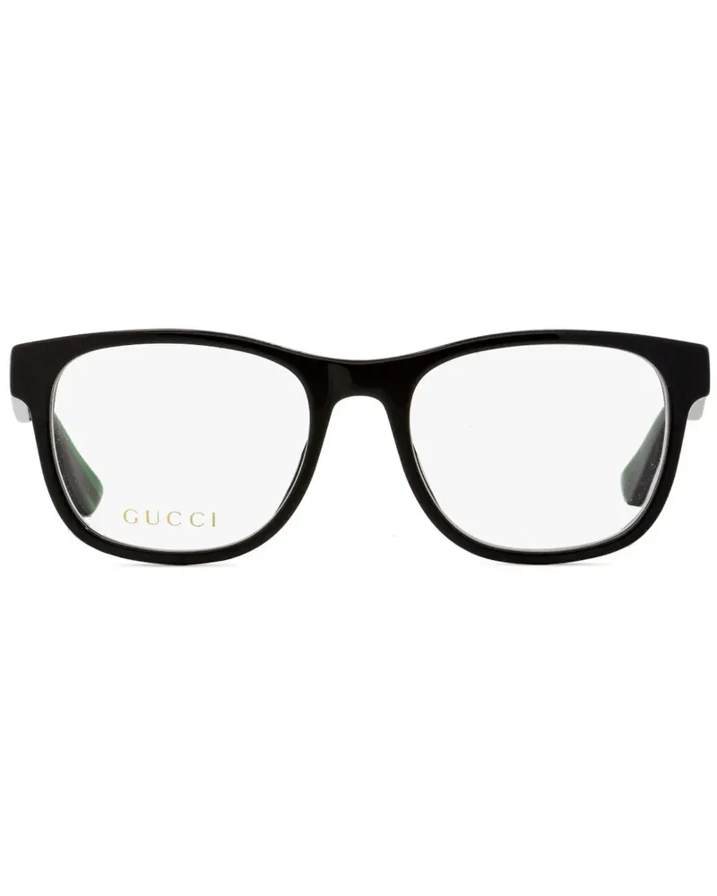 Gucci Brille mit eckigem Gestell - Schwarz Schwarz
