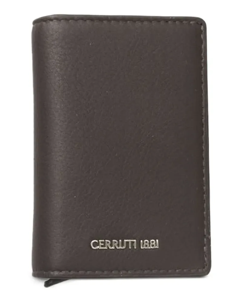 Cerruti 1881 Portemonnaie mit Logo-Schild - Braun Braun
