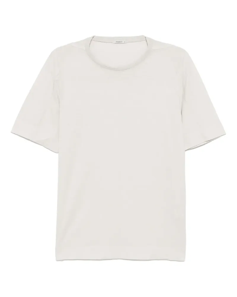 TRANSIT Klassisches T-Shirt - Nude Nude