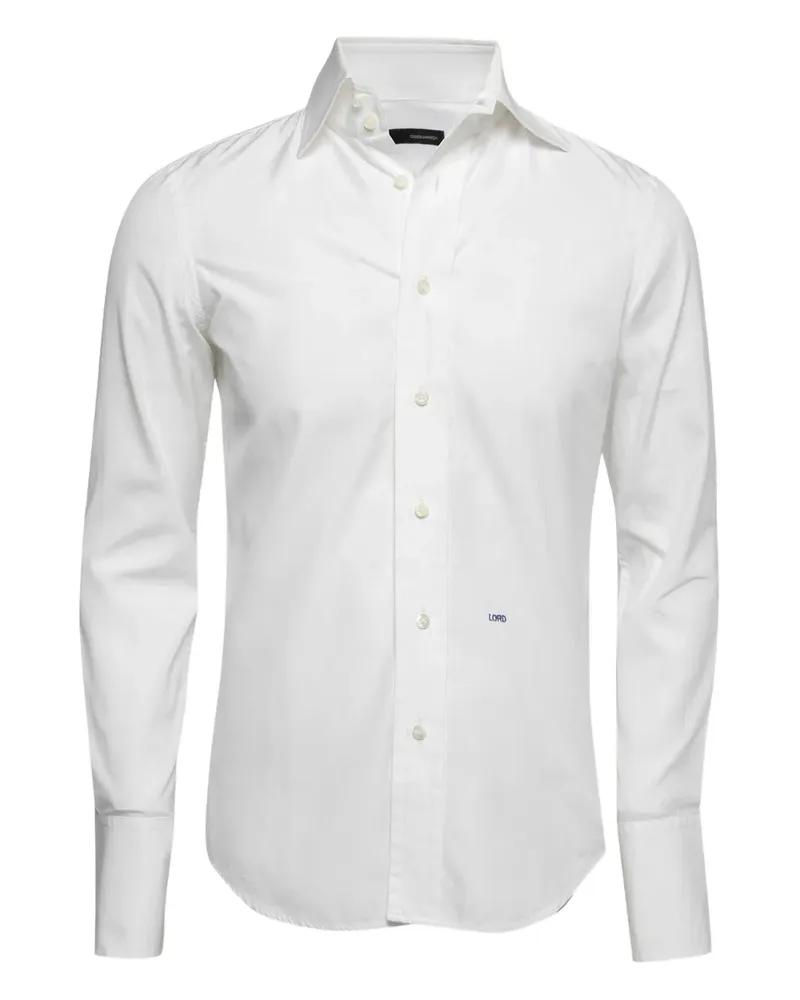 Dsquared2 Pre-owned Hemd aus Baumwolle - Weiß Weiß