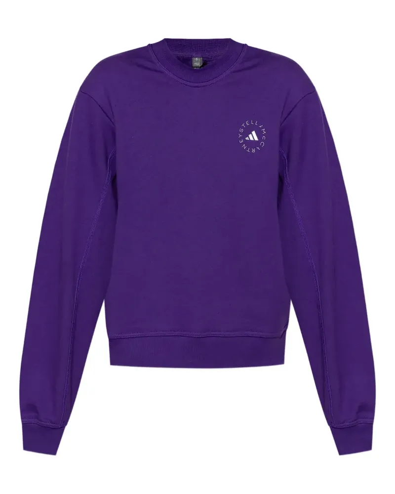adidas Sweatshirt mit Logo - Violett Violett