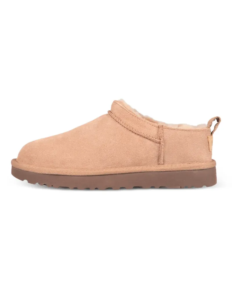 UGG Classic Micro Stiefel aus Wildleder - Rosa Rosa