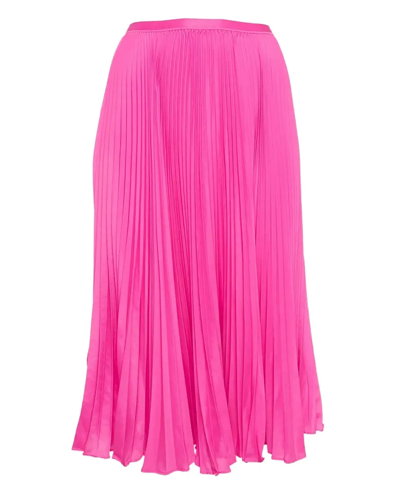 Ralph Lauren Midirock mit Falten - Rosa Rosa