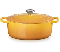 Ovale Cocotte Pfanne - Gelb