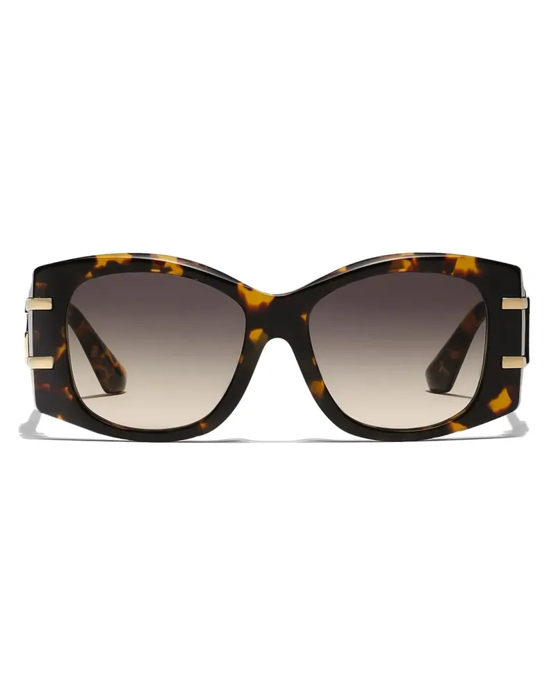 Dolce & Gabbana DG Griffe Sonnenbrille - Gelb Gelb