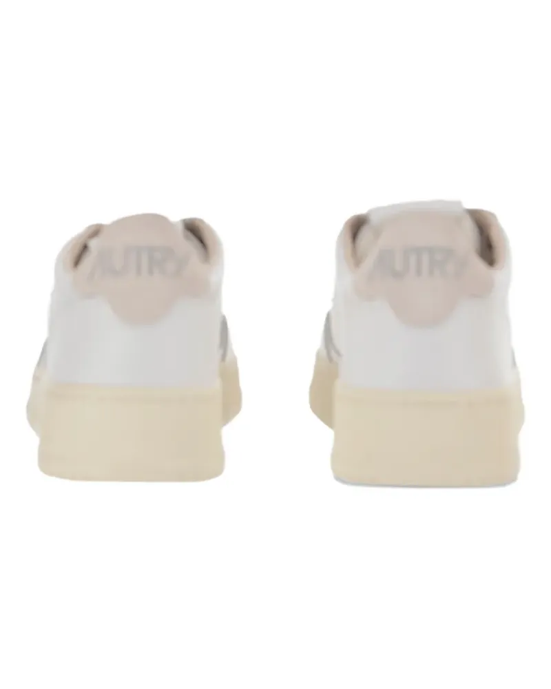 AUTRY Perforierte Medalist Sneakers - Weiß Weiß