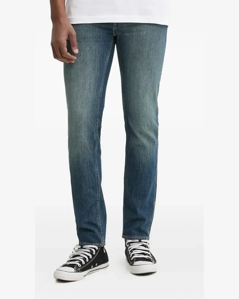 HUGO BOSS Jeans mit geradem Bein - Blau Blau