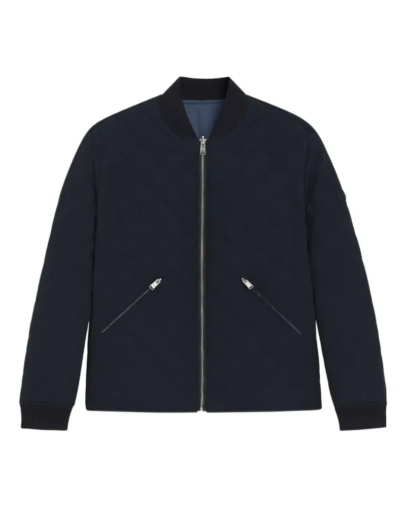 HUGO BOSS Gesteppte Jacke mit Reißverschluss - Blau Blau