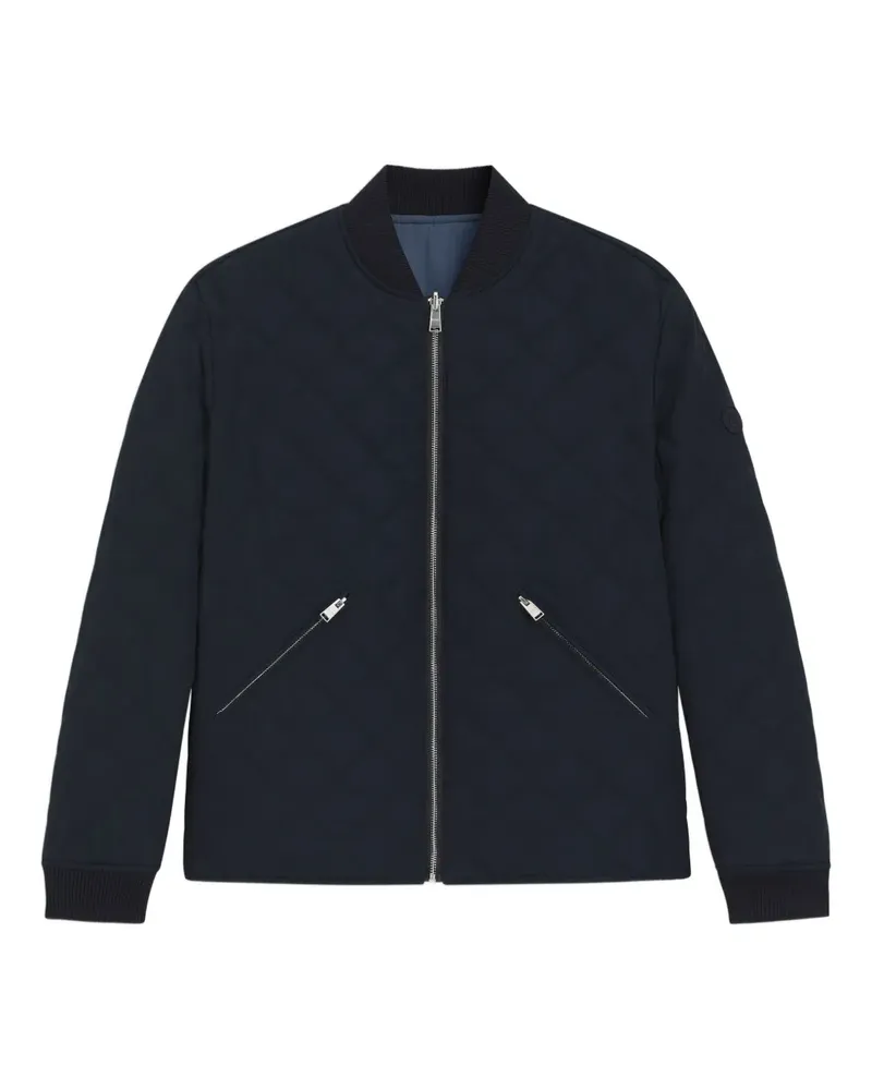 HUGO BOSS Gesteppte Jacke mit Reißverschluss - Blau Blau