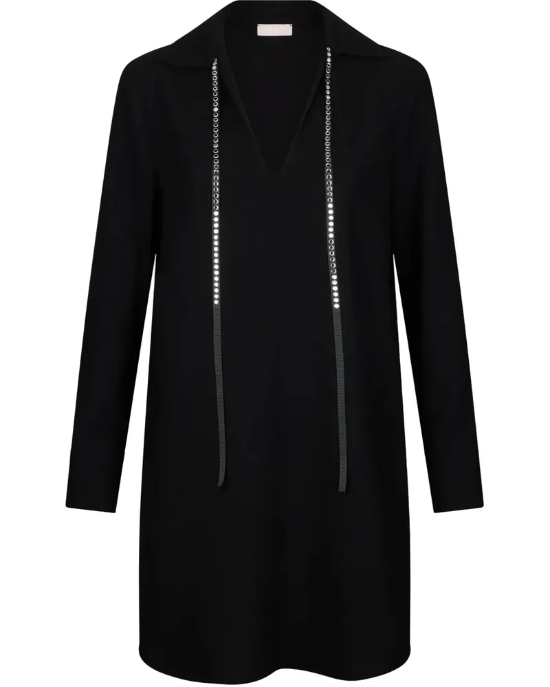 Liu Jo Kleid mit langen Ärmeln - Schwarz Schwarz