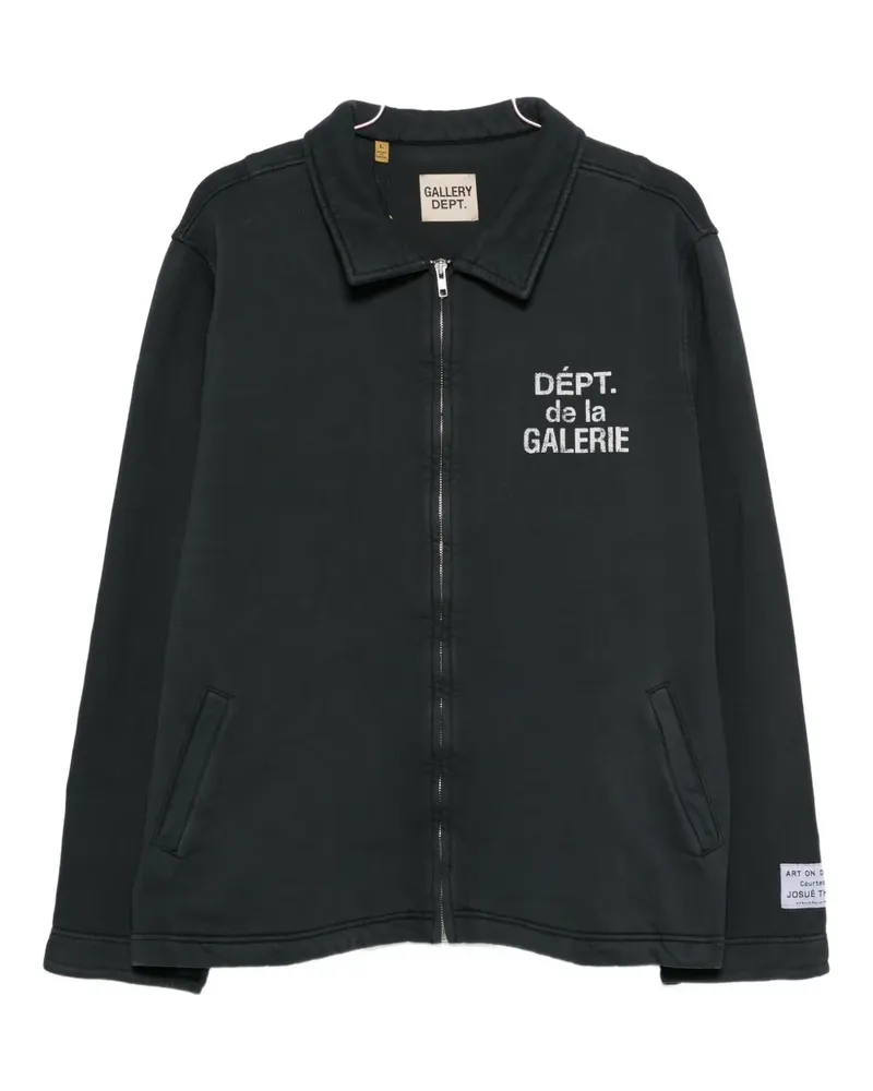 GALLERY DEPT. Jacke mit Reißverschluss - Schwarz Schwarz