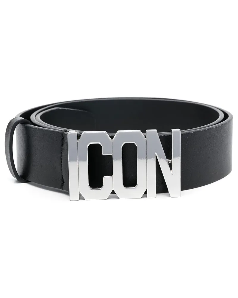 Dsquared2 Icon Gürtel - Schwarz Schwarz