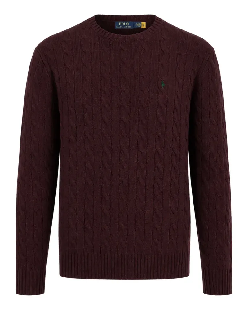 Ralph Lauren cable-knit wool-cashmere jumper - Rot Rot