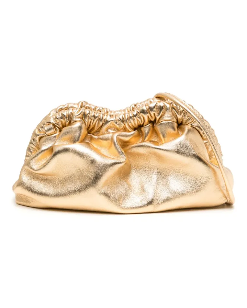 Mansur Gavriel Mini Cloud Clutch - Metallic Metallic