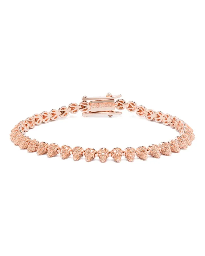 Eddie Borgo Pavé Cone Tennis Armband - Rosa Rosa