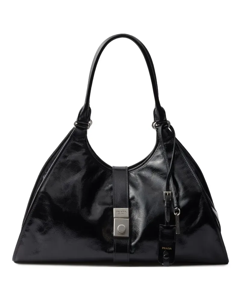 Prada Großer Shopper - Schwarz Schwarz