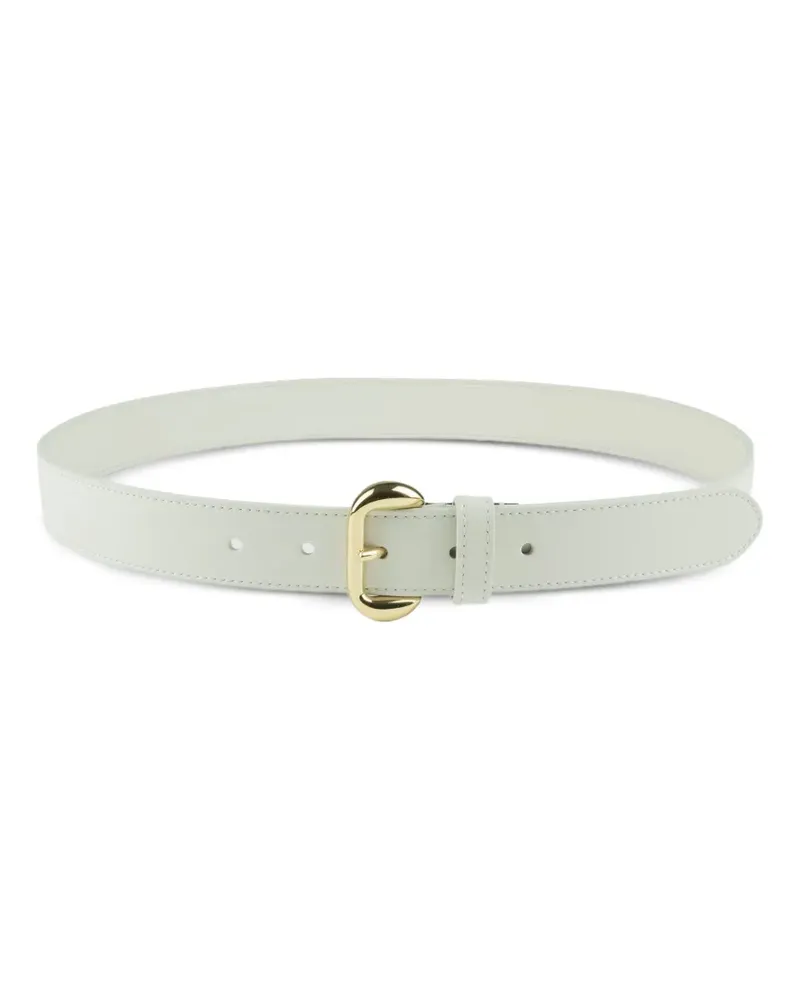 GAVAZZENI Jane buckle belt - Weiß Weiß