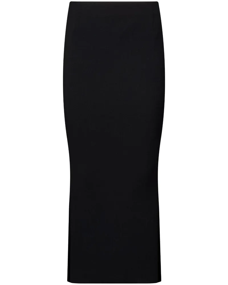 Thom Browne Klassischer Wollrock - Schwarz Schwarz