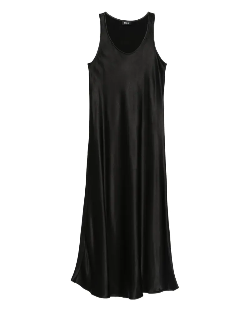 MARELLA Midikleid mit Spaghettiträgern - Schwarz Schwarz