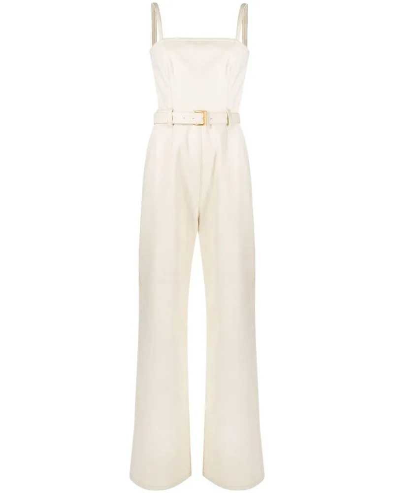 Prada Ärmelloser Jumpsuit - Nude Nude