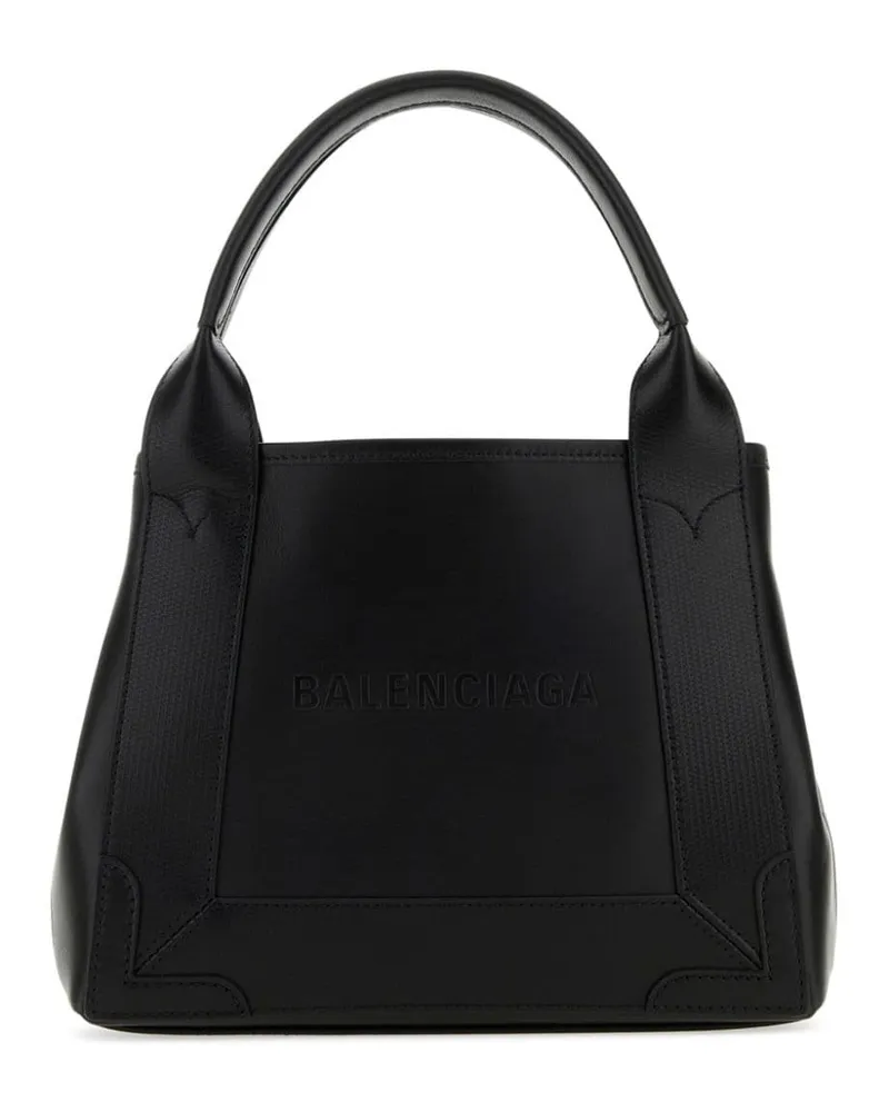 Balenciaga Handtasche mit Logo-Prägung - Schwarz Schwarz