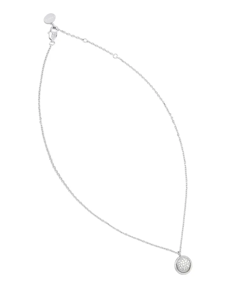 Furla Halskette mit kristallverzierter Kugel - Silber Silber