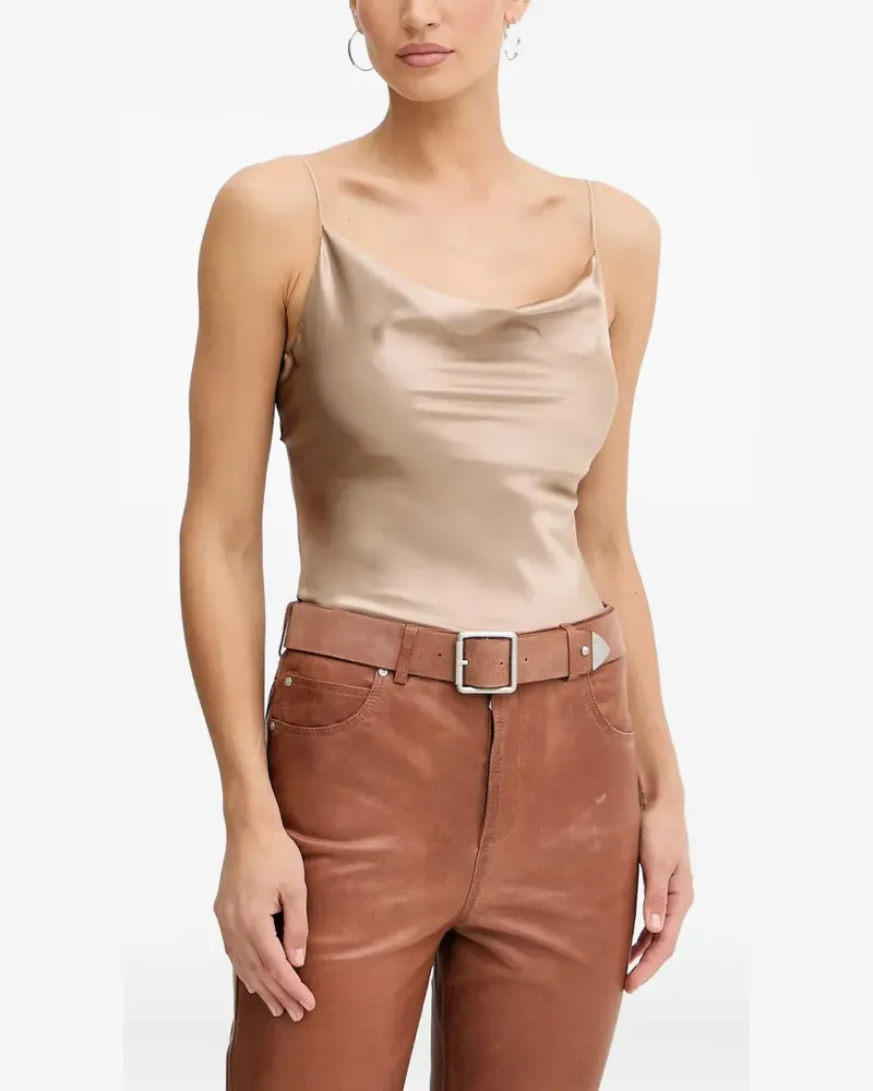 MARCIANO Los Angeles Top mit U-Ausschnitt - Nude Nude