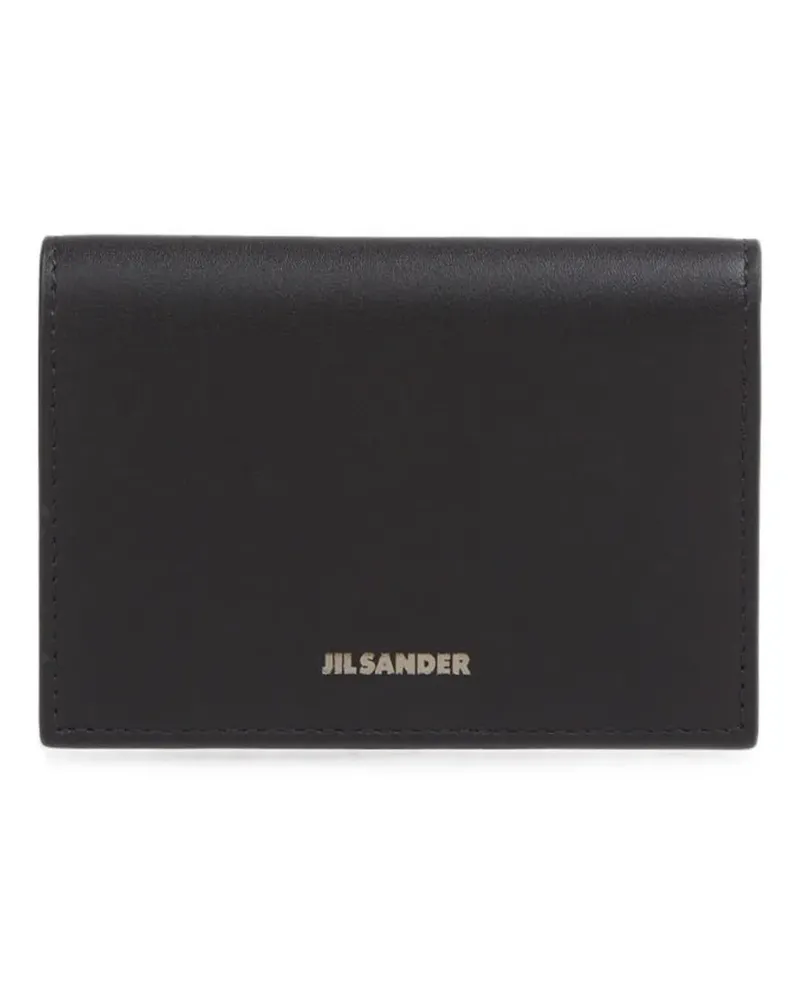 Jil Sander Klassisches Portemonnaie - Schwarz Schwarz