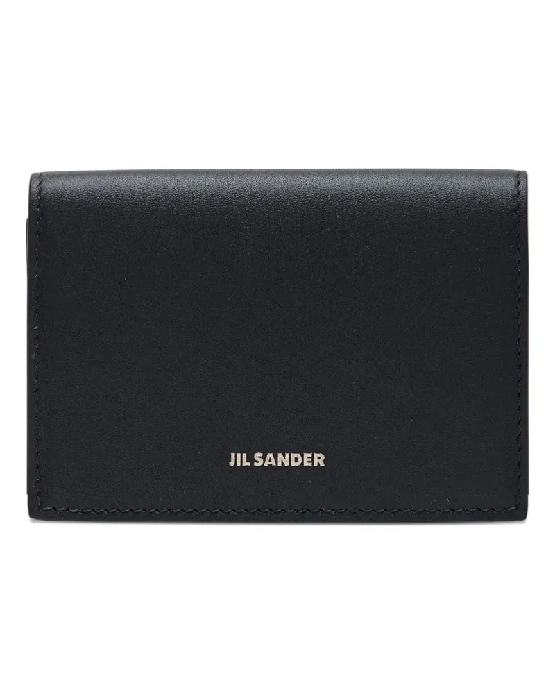 Jil Sander Klassisches Portemonnaie - Schwarz Schwarz