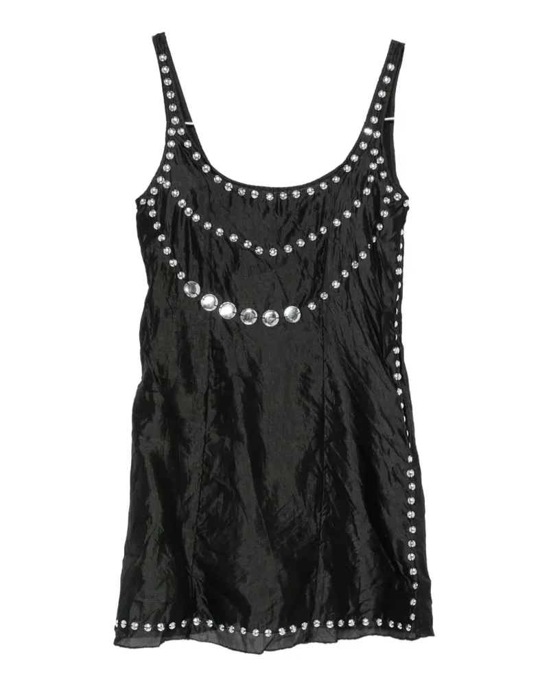 GIMAGUAS Claude studded mini dress - Schwarz Schwarz