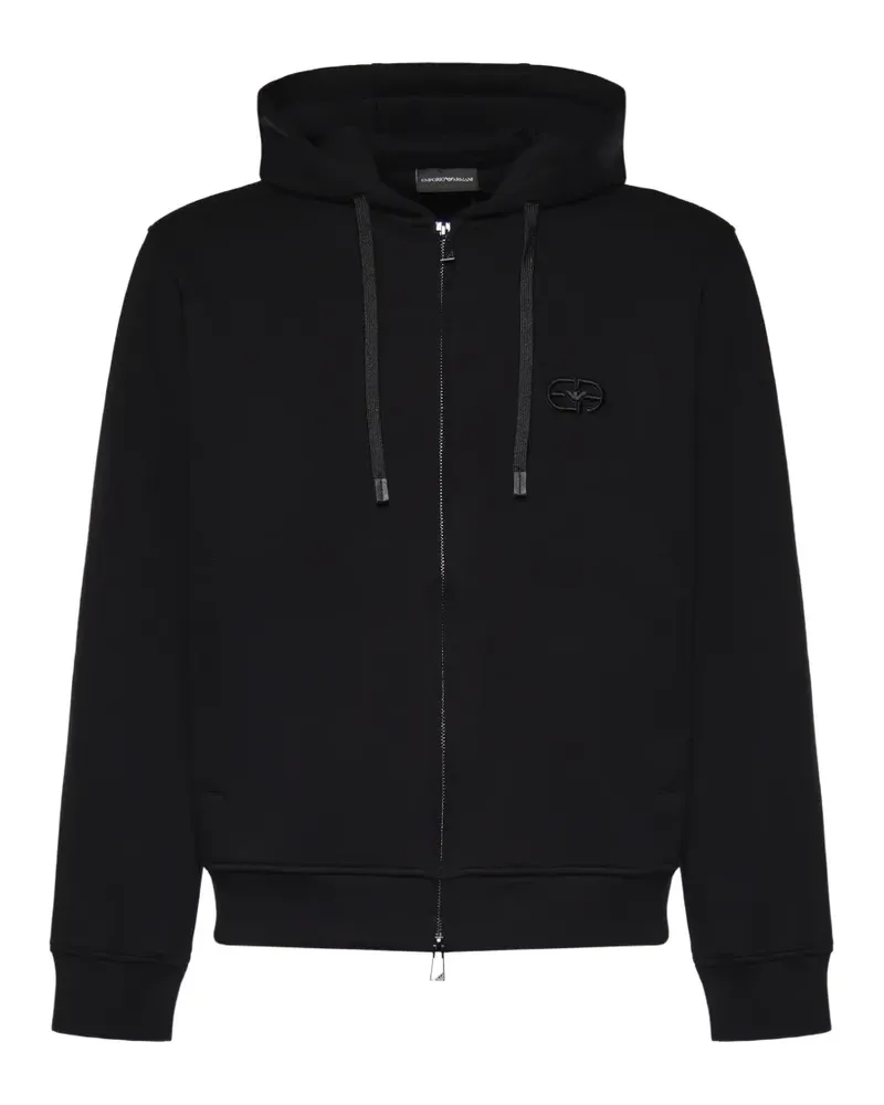 Emporio Armani zip-up hoodie - Schwarz Schwarz