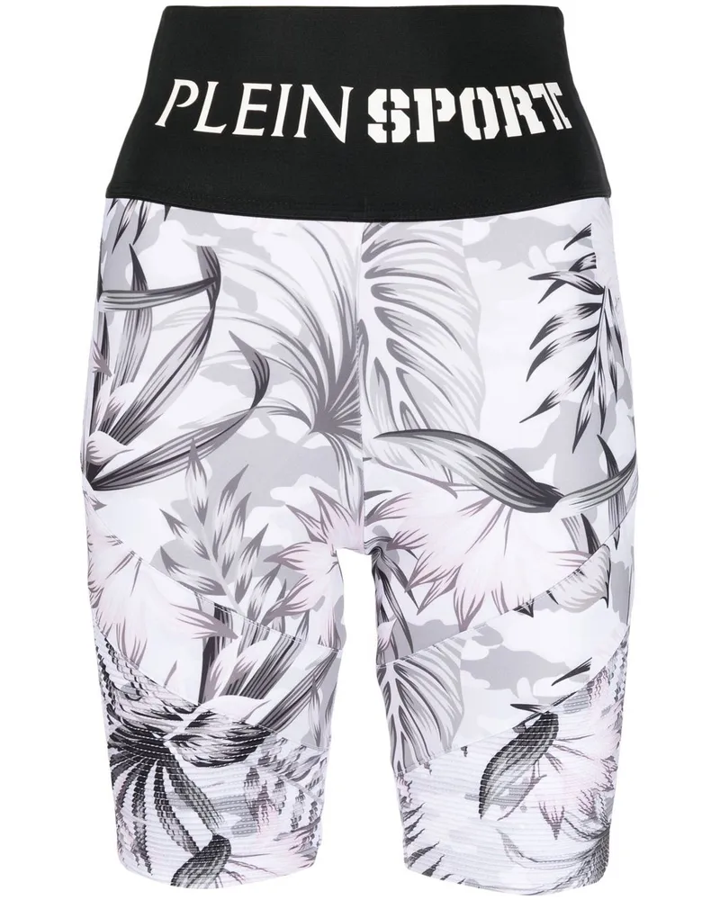 Philipp Plein Shorts mit Logo - Weiß Weiß