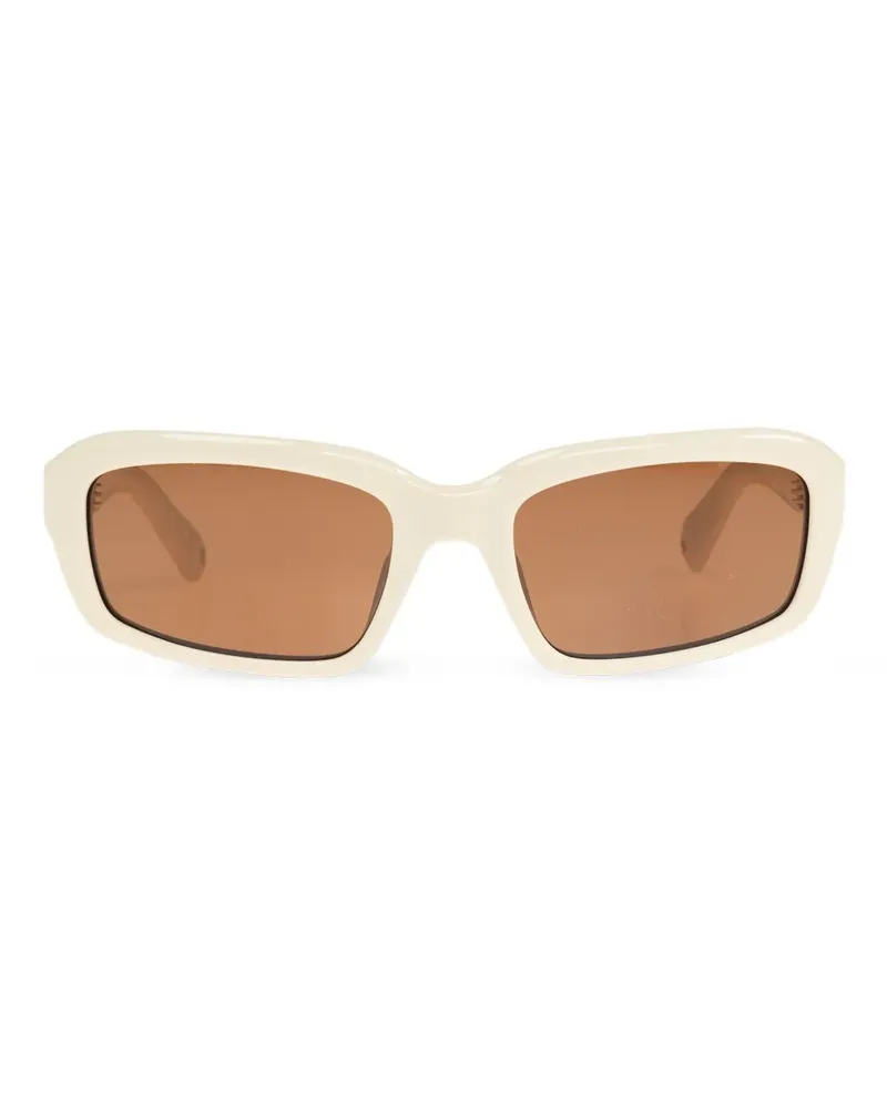Jacquemus Jac64 Sonnenbrille - Weiß Weiß