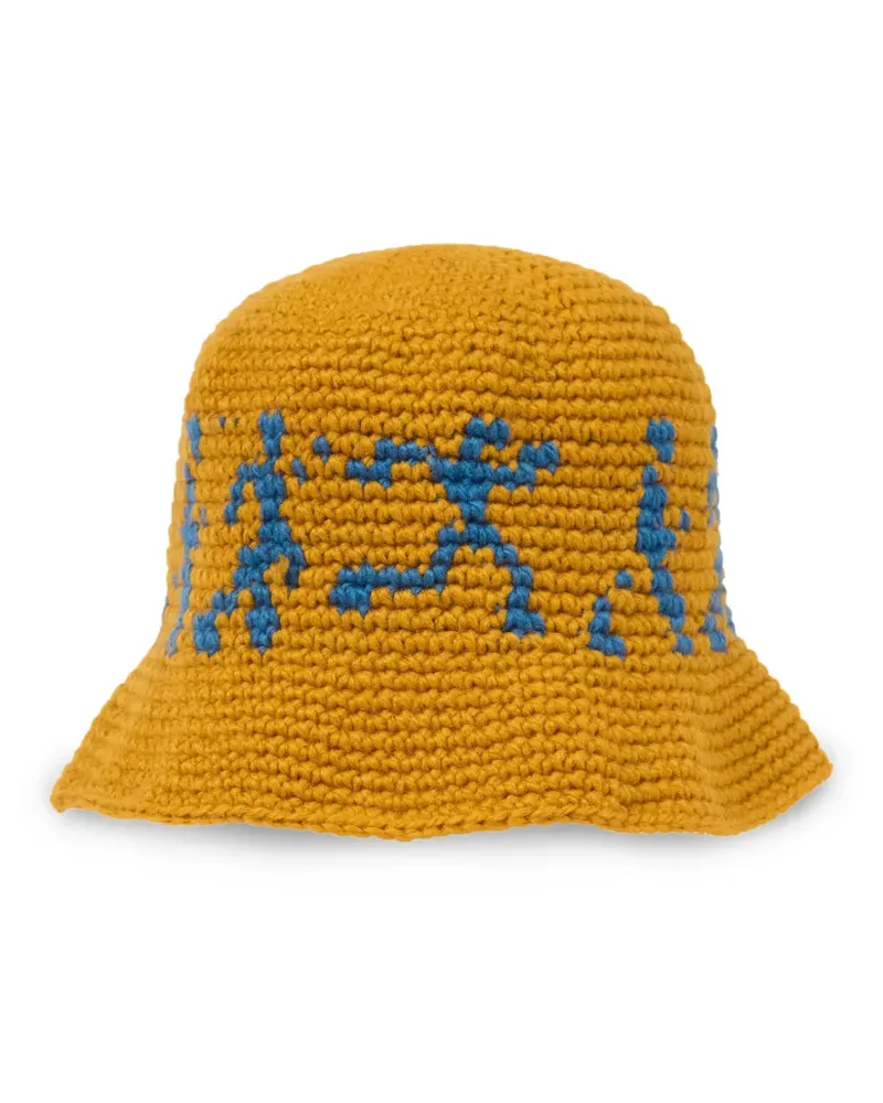 KidSuper Running Figures Fischerhut - Gelb Gelb