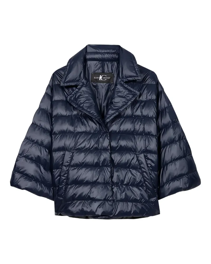 Luisa Cerano Outdoor Cape-Jacke - Blau Blau