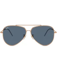 Ray Ban Aviator Reverse Pilotenbrille Gold