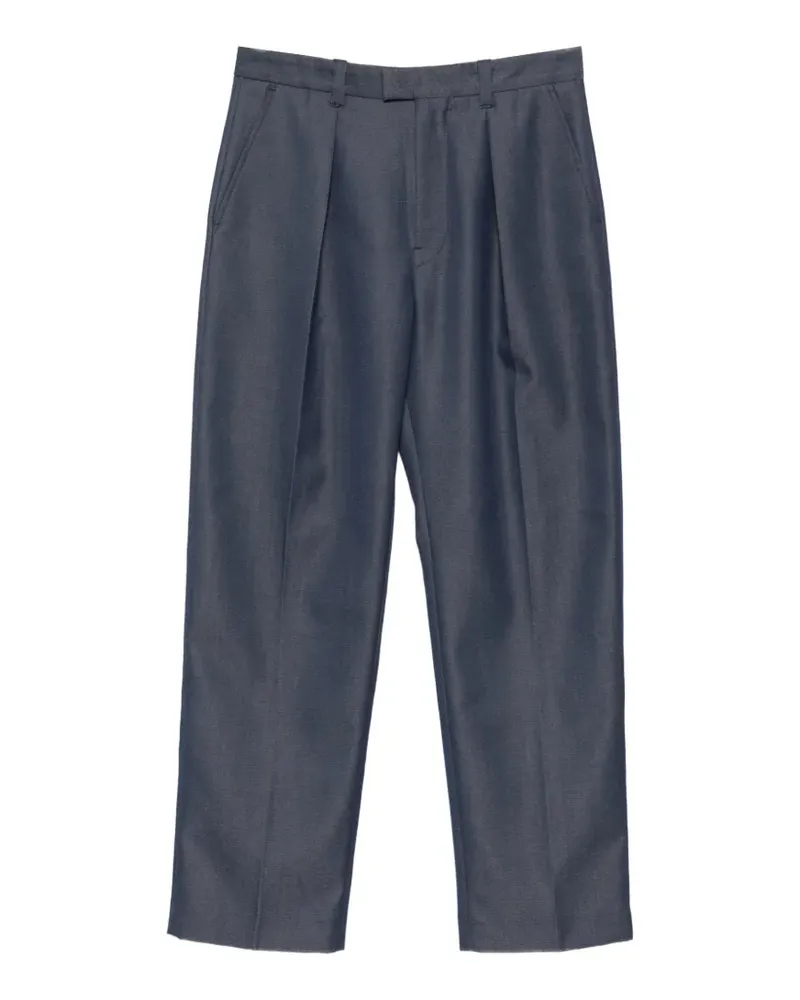 Sandro Bundfaltenhose mit lockerem Schnitt - Blau Blau