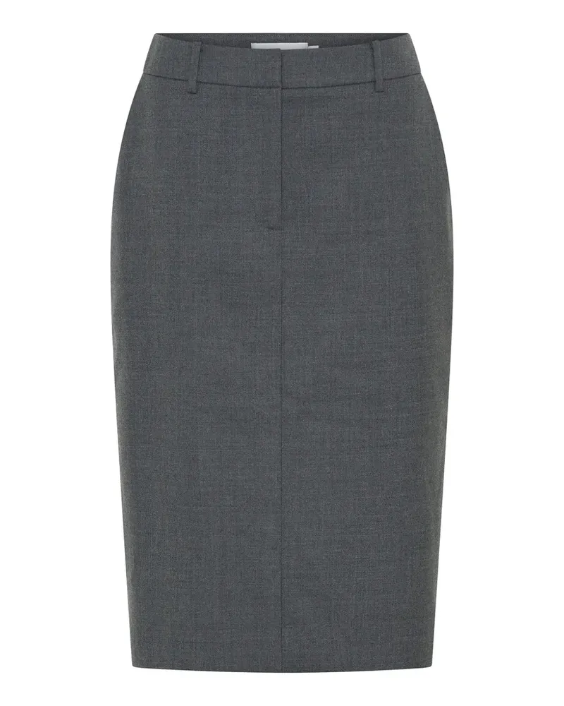 Anna Quan Rachelle layered midi skirt - Grau Grau