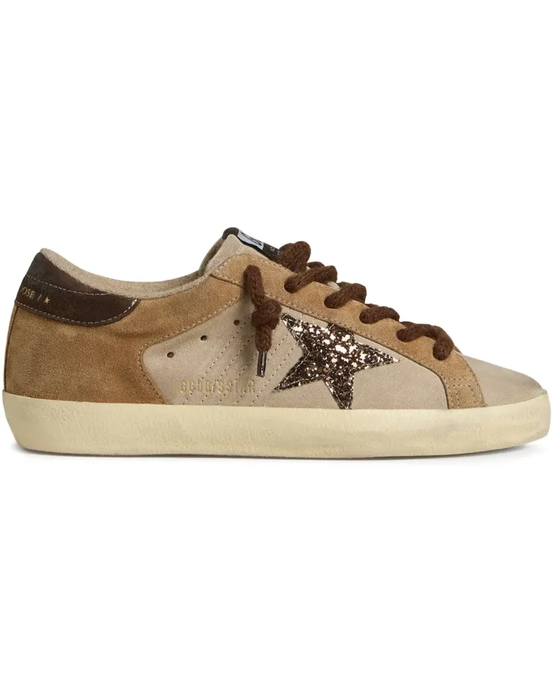 Golden Goose Sneakers aus Wildleder - Nude Nude