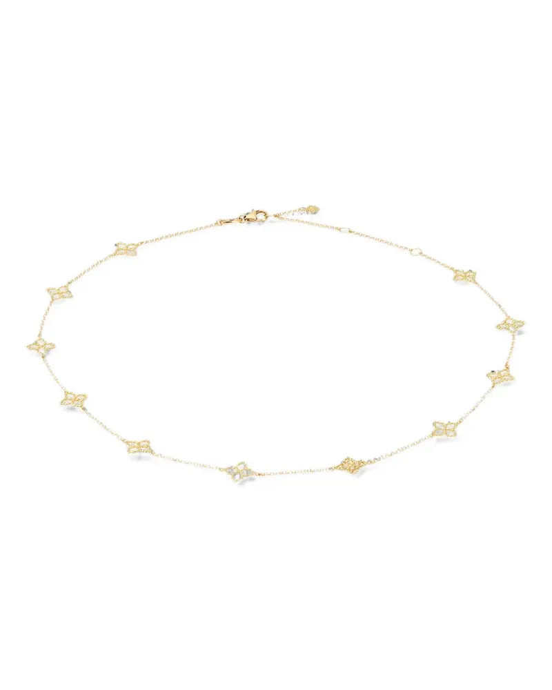 Roberto Coin Venetian Princess diamond necklace - Gold Gold