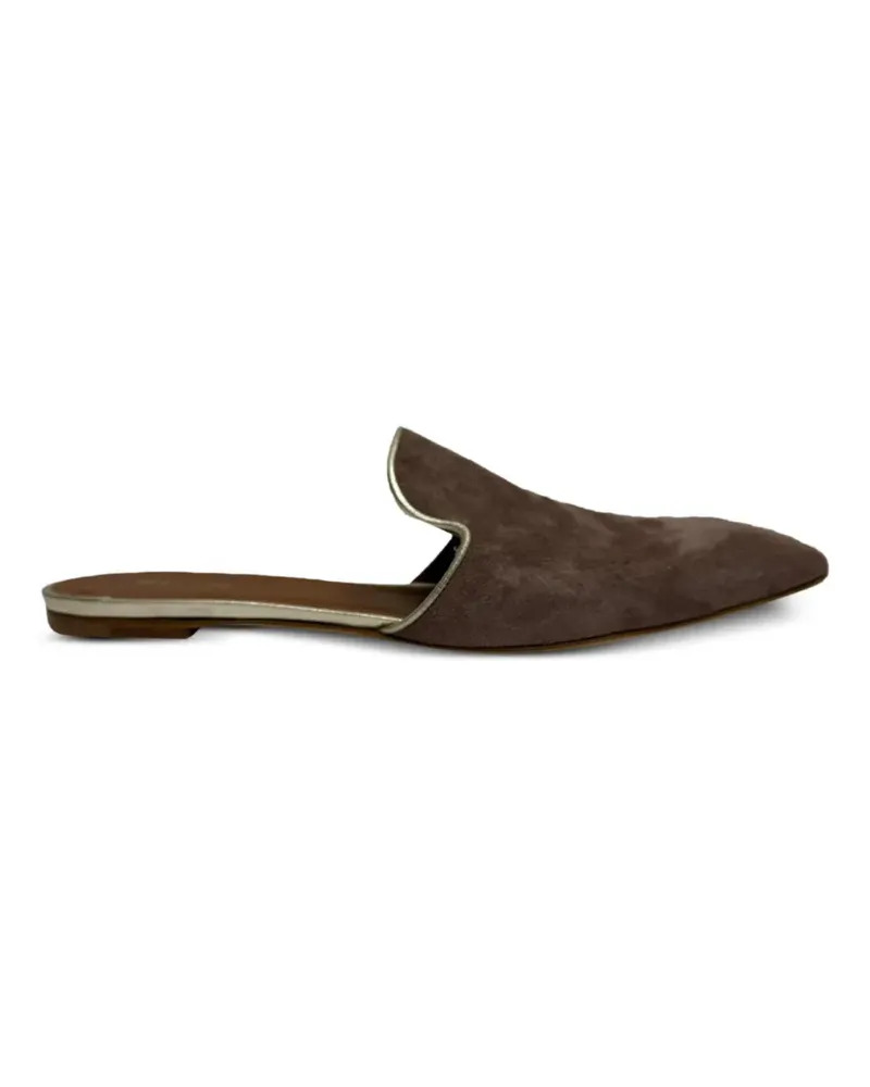 Malone Souliers Marianne pointed-toe mules - Braun Braun