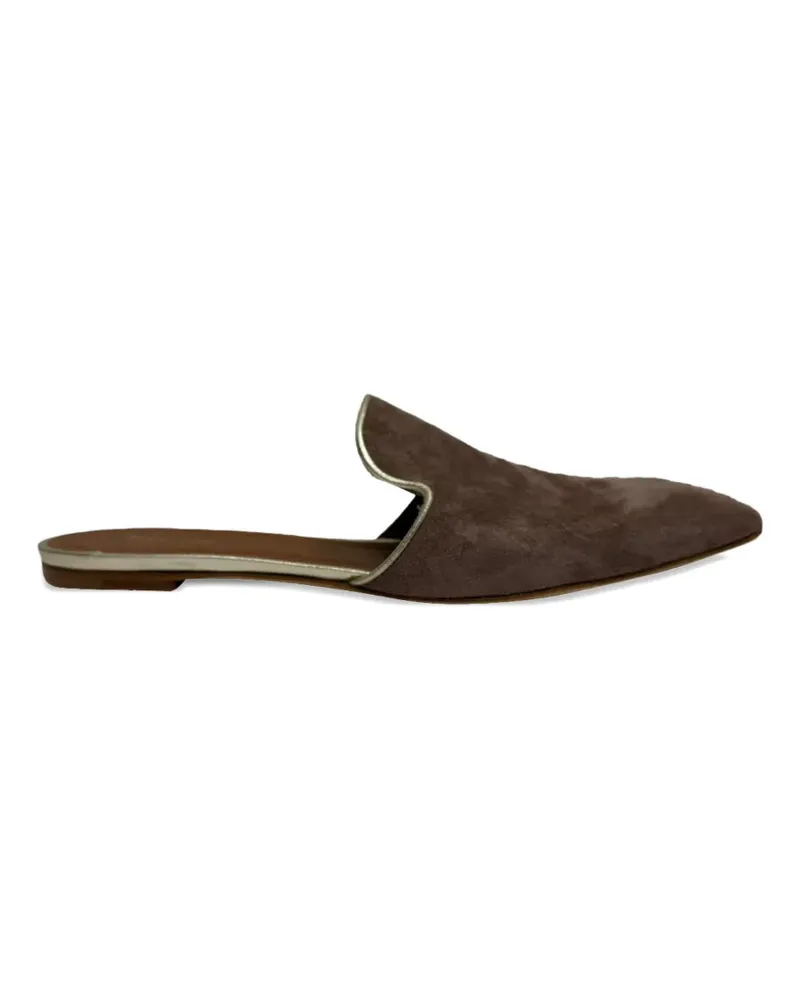 Malone Souliers Marianne pointed-toe mules - Braun Braun