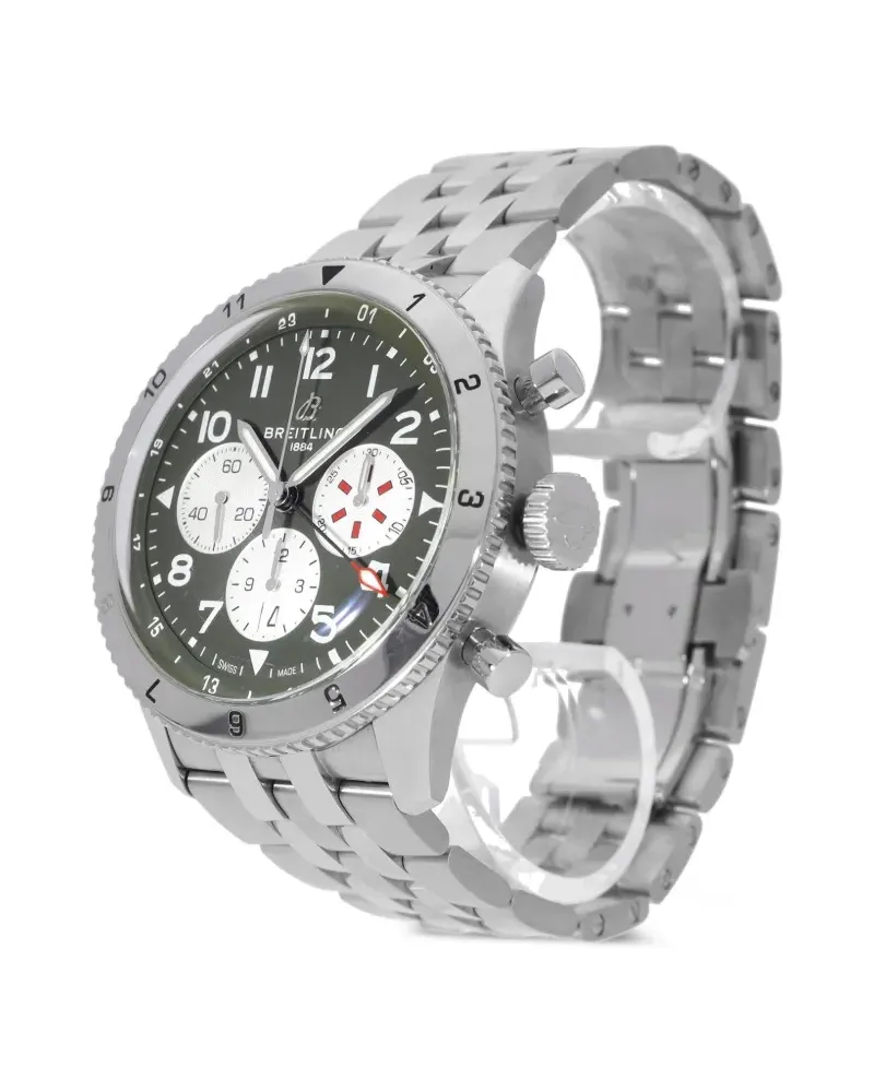 Breitling Super AVI 46mm - Grün Grün