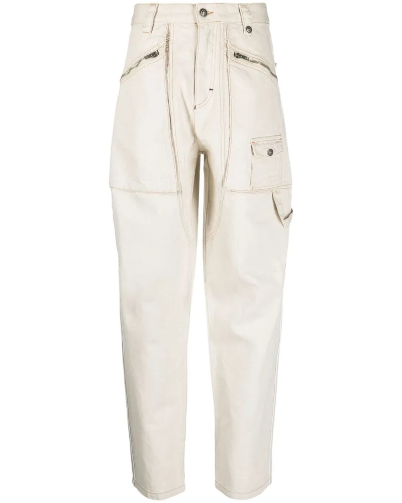 Isabel Marant Paciane Tapered-Hose - Nude Nude