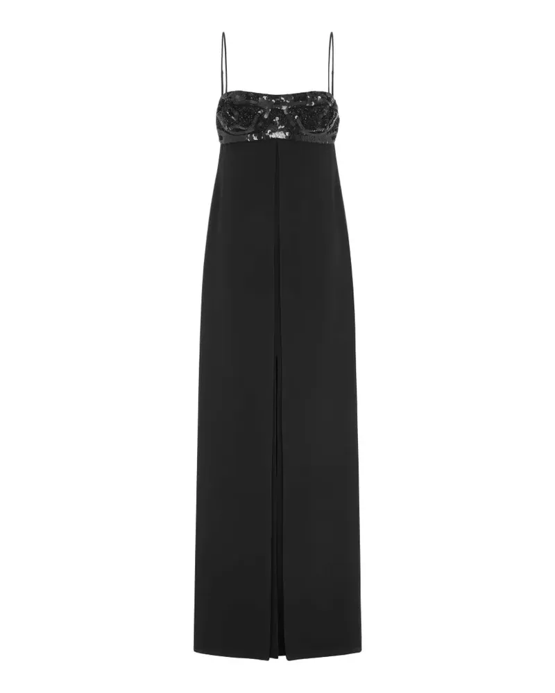 16ARLINGTON Agata maxi dress - Schwarz Schwarz
