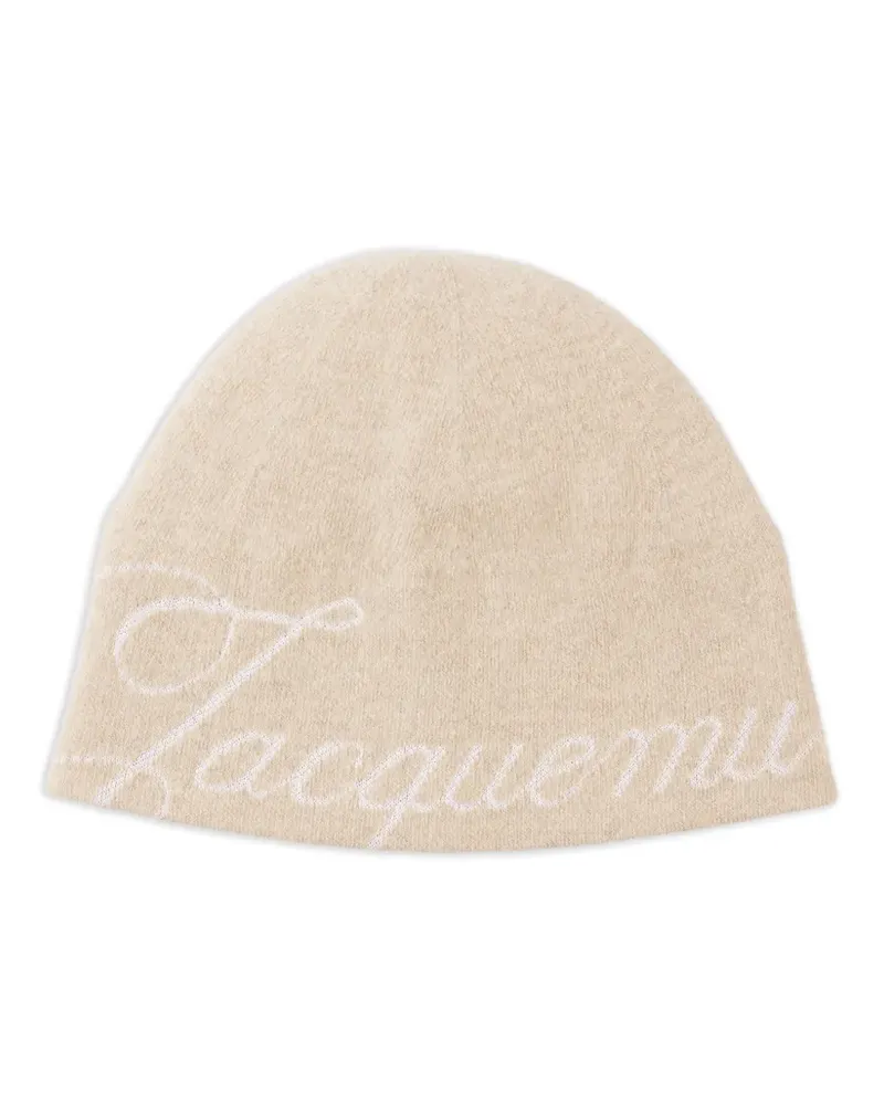 Jacquemus Atelier beanie hat - Nude Nude
